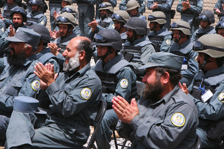 Afghan policeman