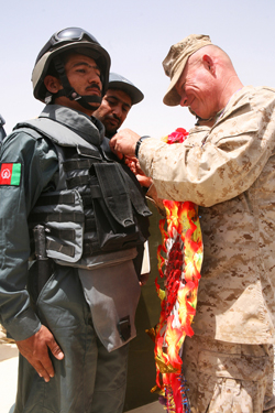 Afghan policeman